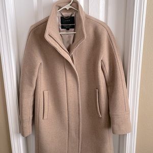 Women’s JCREW Stadium Cloth Nello Gori Coat size 4. Wool